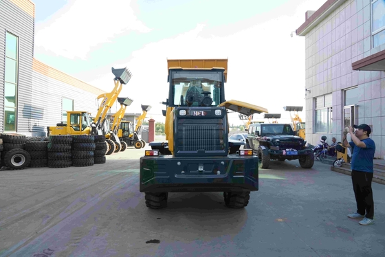 Operating Weight 2200KG 2.5 Ton Agriculture Wheel Loader Tire 16/70-24 Small