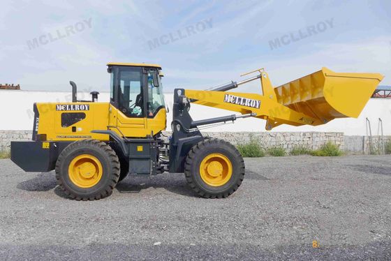Farm 17.5-25 Tire Small Wheel Loaders , Wheeled Loading Shovels 2800-3000 Kg Rate Load