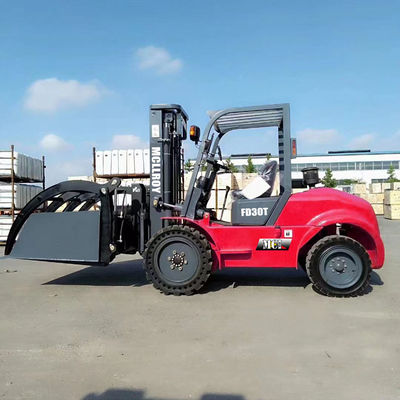 Customizable Diesel All-terrain Forklift Truck Max. Lifting Speed full Loading  600 Mm/s