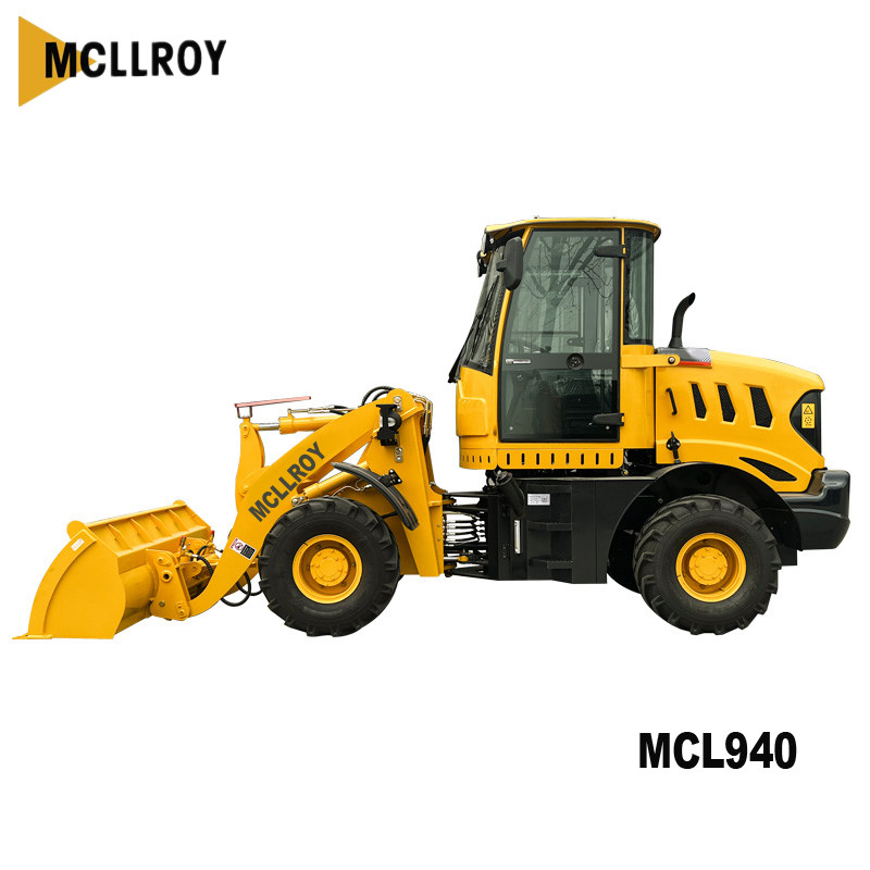 Industrial Wheel Loader 3 Ton , 76KW Small Loader Machine For Construction