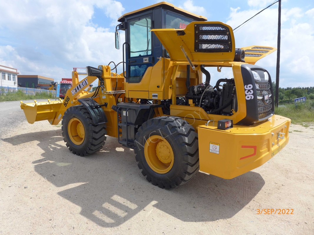 1.1m3 65kW Compact Wheel Loader For Construction Engineering ISO9001