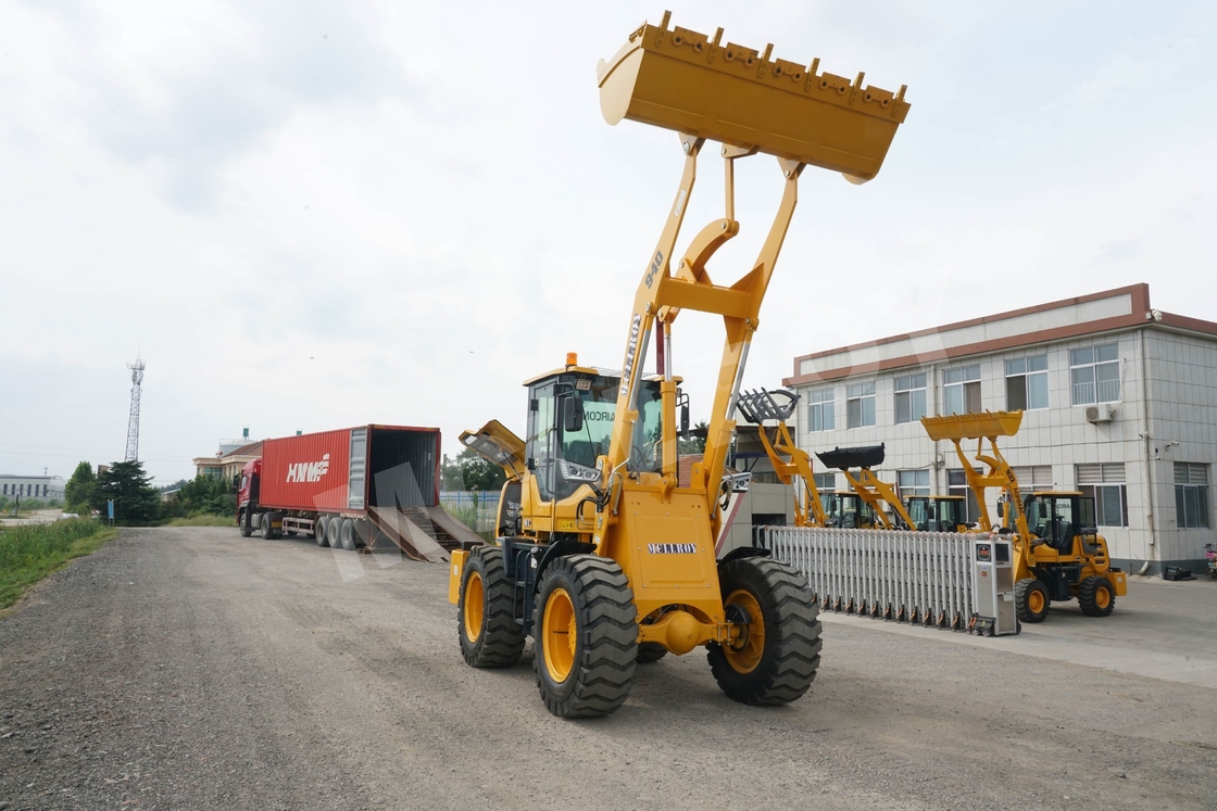 EU Stage II Front 2.5 Ton Wheel Loader CVT 280 Torque Converter