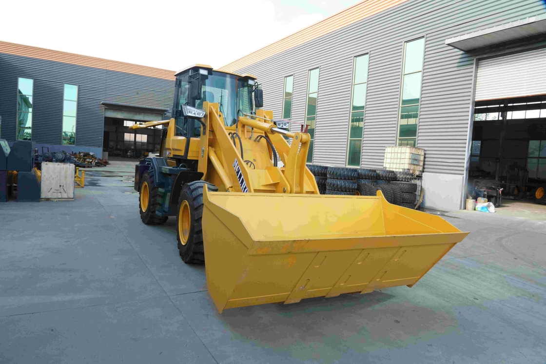 Front Shovel Compact Wheel Loaders Disc Brake EU Stage II