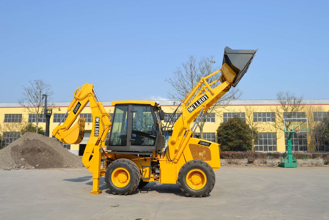 Large Hub 0.25m3 Bucket Compact Backhoe Loader MCLLROY MB25-40D1 Duluxe Model