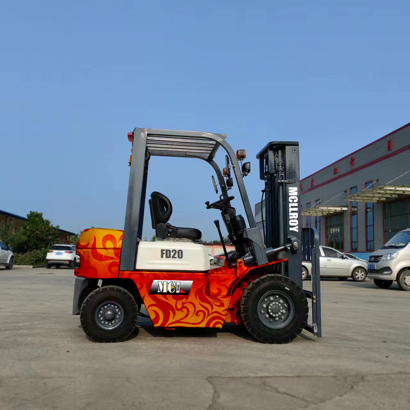 Heavy-Duty Interal Combustion Forklift Truck Overall Length(With/Without Fork) 3523/2453 Mm