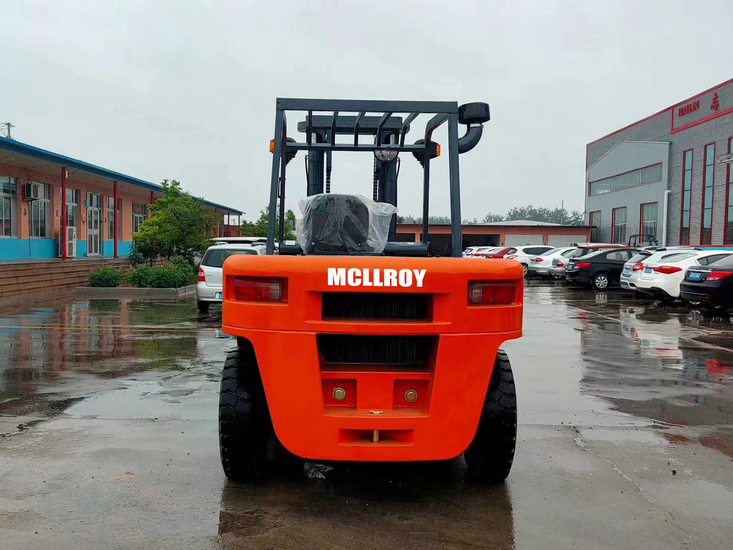 FD75 IC Forklift 7500KG Rate Loading Weight High Productivity For Stone