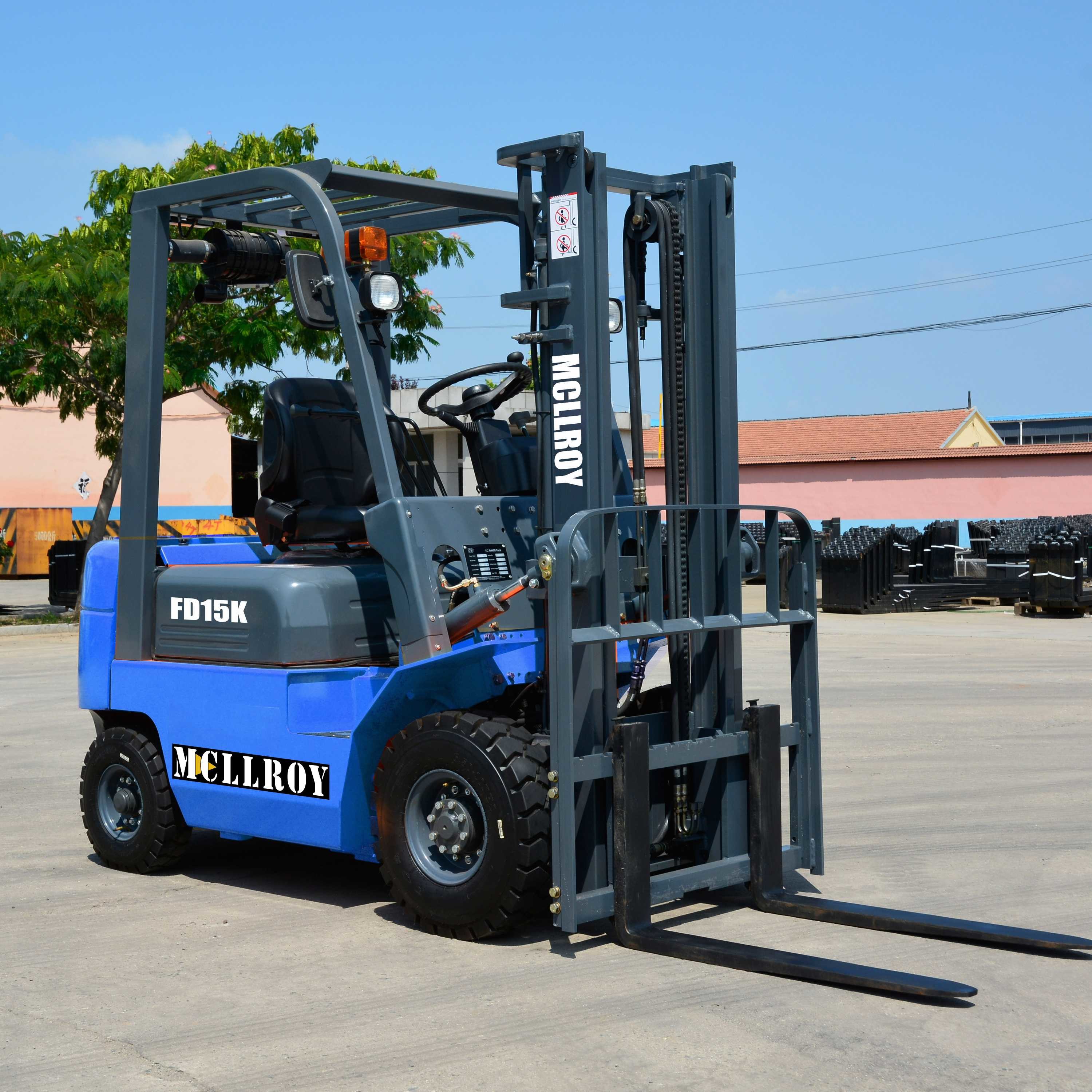 Compact Counterweight Reach Truck FD15 1070mm Overall Width 590Mm/S