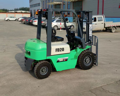 Długotrwały wózek widłowy z przeciwwagą Minimalny promień obrotu 2220 mm