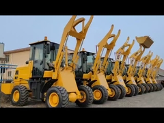 2.5 ton 4-kołowy napęd Diesel Koło ładowarka do budowy Nowy mały przód